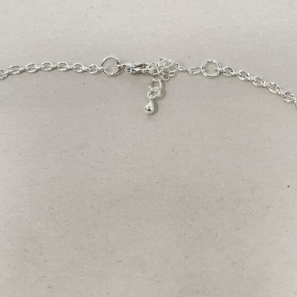 BriLove Wedding Jewelry Set Grey Crystal‎ Teardrop Silver-Tone Earrings Bracelet - Picture 11 of 12